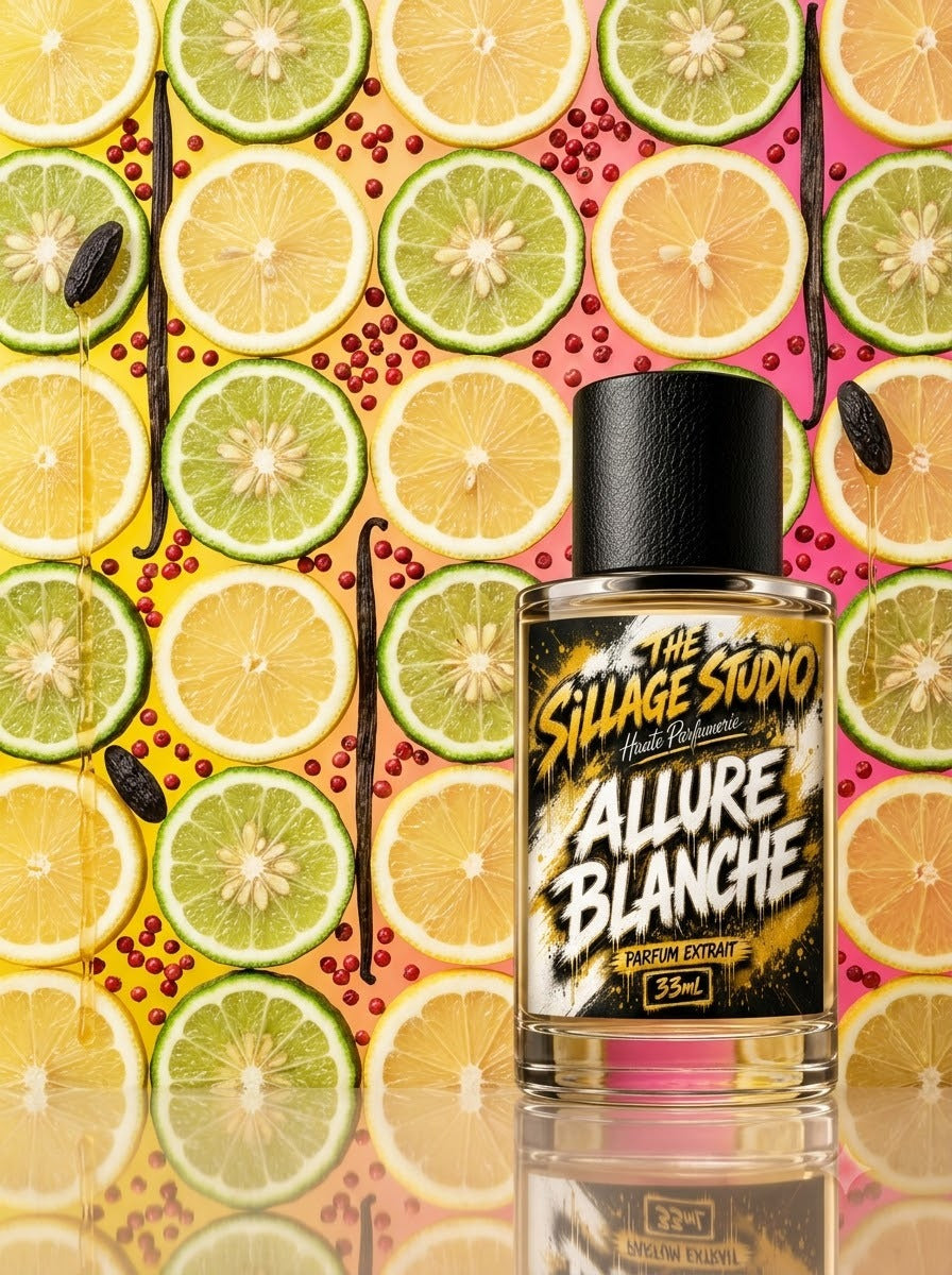 Allure Blanche – Fresh Citrus Perfume for Men — The Sillage Studio