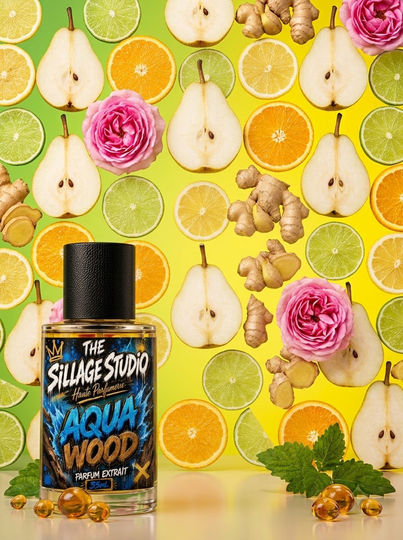 Aqua Wood – Unisex Rose & Wood Perfume — long-lasting wear