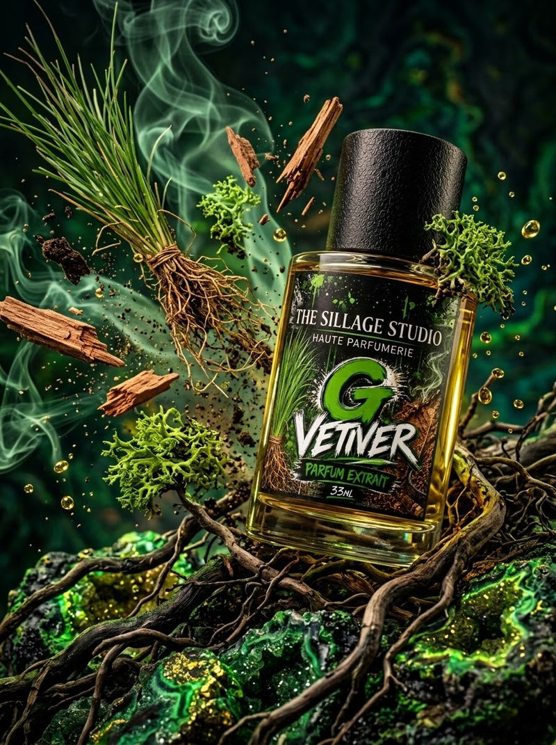 G Vetiver – Woody Vetiver Perfume for Men — 30% Parfum Extrait