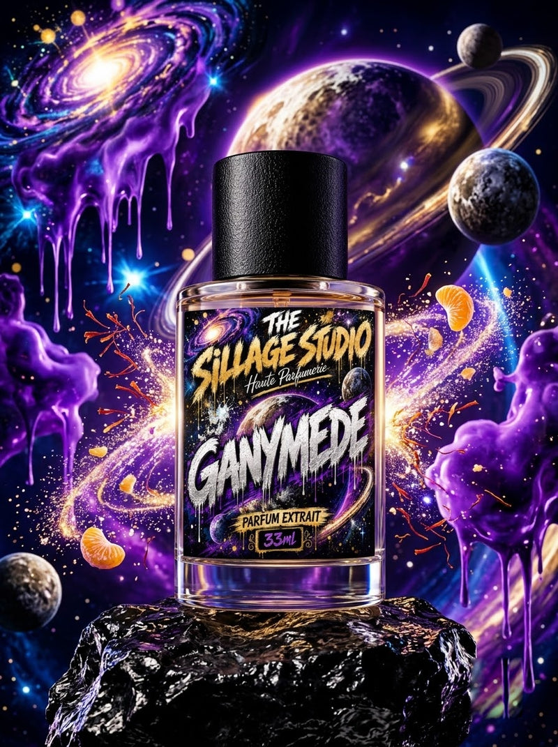 Ganymede – Unisex Saffron Woody Perfume — long-lasting wear
